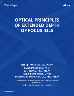 Optical Principles of Extended Depth of Focus IOLs