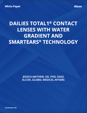 DAILIES TOTAL1® Contact Lenses with Water Gradient and SmarTears Technology