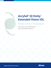 AcrySof® IQ Vivity™ Extended Vision IOL