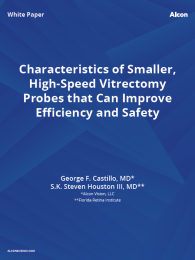 Characteristics of Smaller, High-Speed Vitrectomy Probes that Can Improve Efficiency and Safety