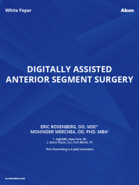Digitally Assisted Anterior Segment Surgery