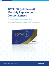 TOTAL30® (lehfilcon A) Monthly Replacement Contact Lenses