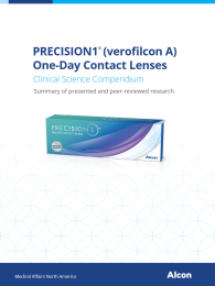 PRECISION1® (verofilcon A) One-Day Contact Lenses
