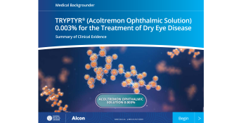 TRYPTYR® (Acoltremon Ophthalmic Solution) 0.003% for the Treatment of Dry Eye Disease