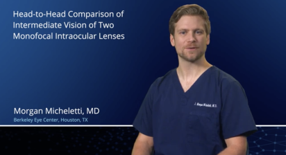 Head-to-Head Comparison of Intermediate Vision of Two Monofocal Intraocular Lenses