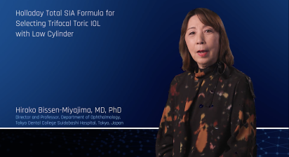 Holladay Total SIA Formula for Selecting Trifocal Toric IOL with Low Cylinder