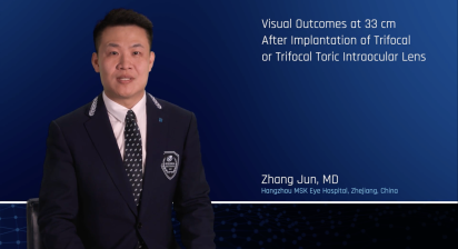 Visual Outcomes at 33 cm After Implantation of Trifocal or Trifocal Torix Intraocular Lens