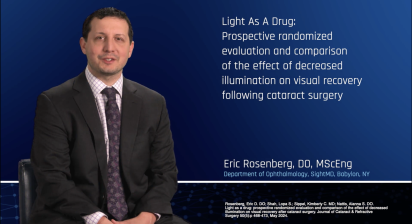 Light As A Drug: Prospective Randomized Evaluation and Comparison Of The Effect Of Decreased Illumination On Visual Recovery Following Cataract Surgery 