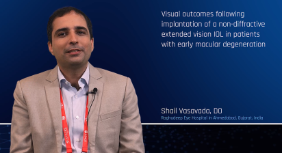 Visual outcomes following implantation of a non-diffractive extended vision IOL in patients with early macular degeneration