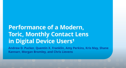 Performance of a Modern, Toric, Monthly Contact Lens in Digital Device Users