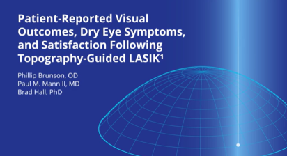 Patient-Reported Visual Outcomes, Dry Eye  Symptoms, and Satisfaction Following Topography-Guided LASIK