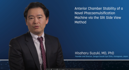 Anterior Chamber Stability of a Novel Phacomulsification Machine via the Slit Side View Method